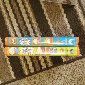 VINTAGE NICKELODEON RUGRATS ORIGINAL VHS MOVIES. COLLECTORS.